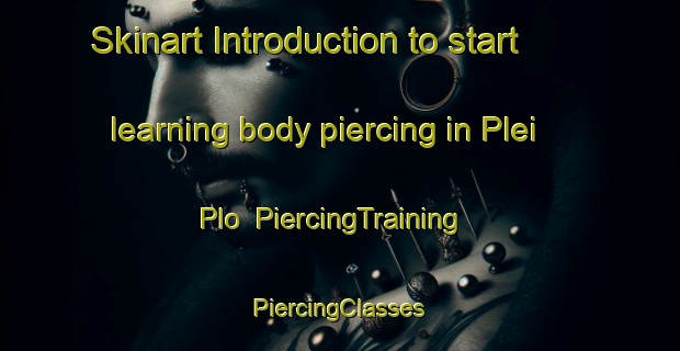 Skinart Introduction to start learning body piercing in Plei Plo | #PiercingTraining #PiercingClasses #SkinartTraining-Vietnam