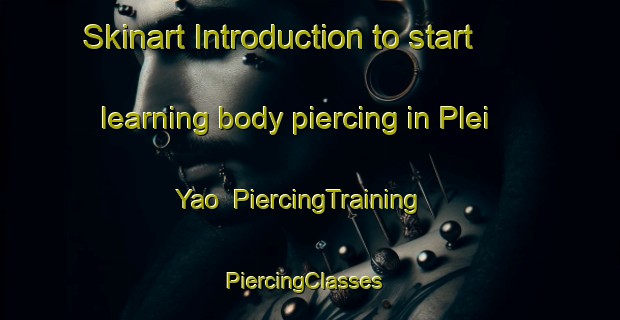 Skinart Introduction to start learning body piercing in Plei Yao | PiercingTraining | PiercingClasses | SkinartTraining-Vietnam