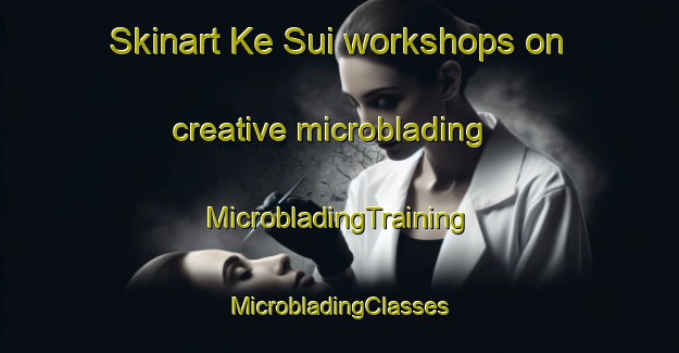 Skinart Ke Sui workshops on creative microblading | #MicrobladingTraining #MicrobladingClasses #SkinartTraining-Vietnam