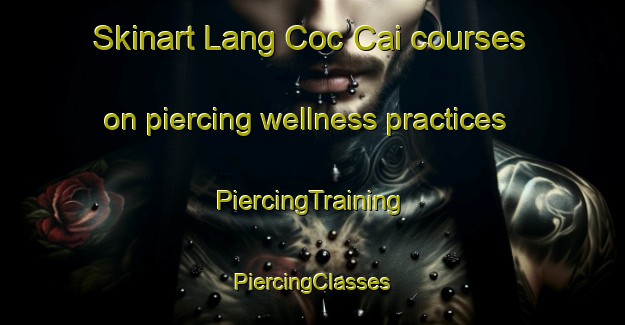 Skinart Lang Coc Cai courses on piercing wellness practices | #PiercingTraining #PiercingClasses #SkinartTraining-Vietnam