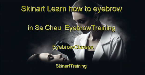 Skinart Learn how to eyebrow in Sa Chau | EyebrowTraining | EyebrowClasses | SkinartTraining-Vietnam