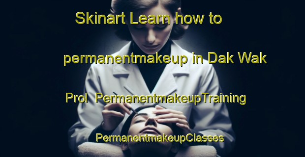 Skinart Learn how to permanentmakeup in Dak Wak Prol | #PermanentmakeupTraining #PermanentmakeupClasses #SkinartTraining-Vietnam