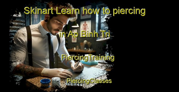 Skinart Learn how to piercing in Ap Binh Tri | #PiercingTraining #PiercingClasses #SkinartTraining-Vietnam