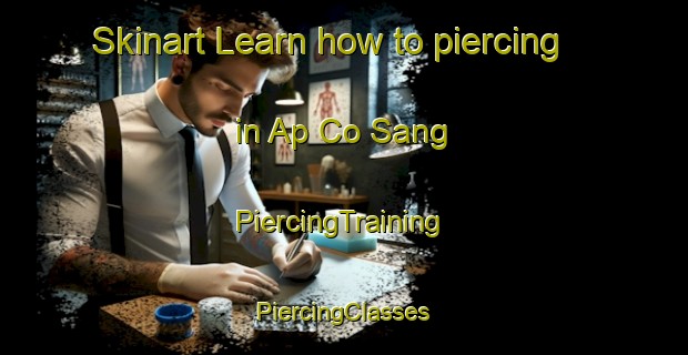 Skinart Learn how to piercing in Ap Co Sang | #PiercingTraining #PiercingClasses #SkinartTraining-Vietnam