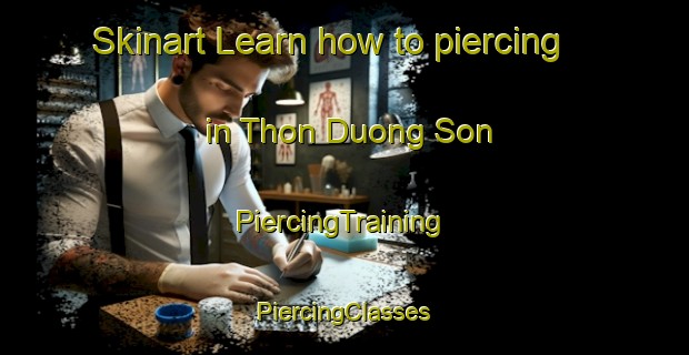 Skinart Learn how to piercing in Thon Duong Son | #PiercingTraining #PiercingClasses #SkinartTraining-Vietnam