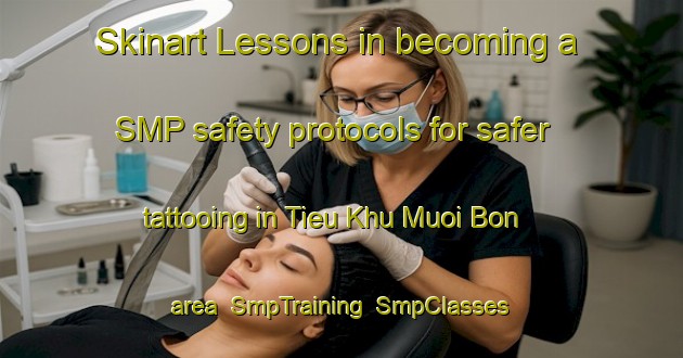 Skinart Lessons in becoming a SMP safety protocols for safer tattooing in Tieu Khu Muoi Bon area | SmpTraining | SmpClasses | SkinartTraining-Vietnam