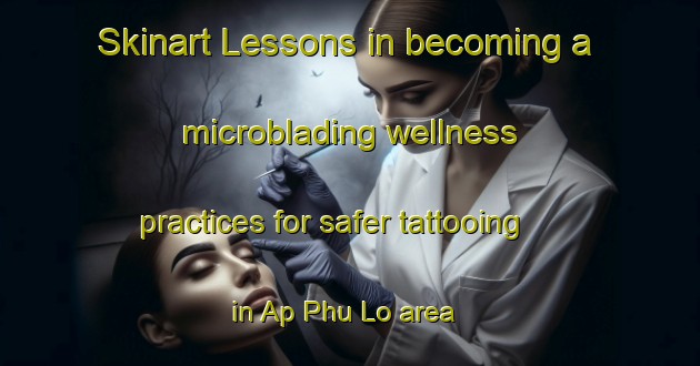 Skinart Lessons in becoming a microblading wellness practices for safer tattooing in Ap Phu Lo area | MicrobladingTraining | MicrobladingClasses | SkinartTraining-Vietnam