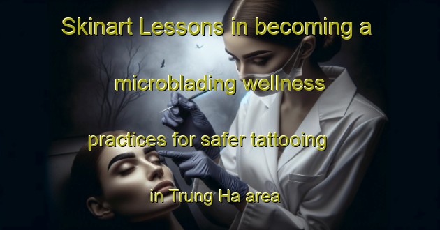 Skinart Lessons in becoming a microblading wellness practices for safer tattooing in Trung Ha area | MicrobladingTraining | MicrobladingClasses | SkinartTraining-Vietnam