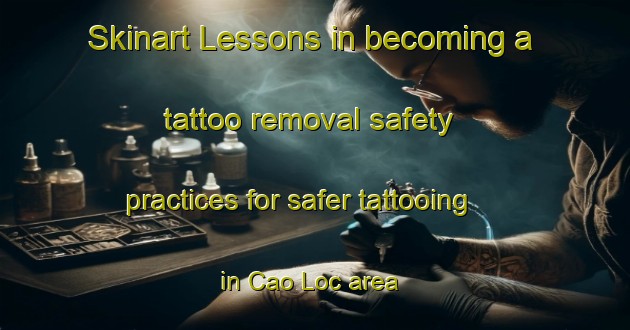 Skinart Lessons in becoming a tattoo removal safety practices for safer tattooing in Cao Loc area | RemovalTraining | RemovalClasses | SkinartTraining-Vietnam