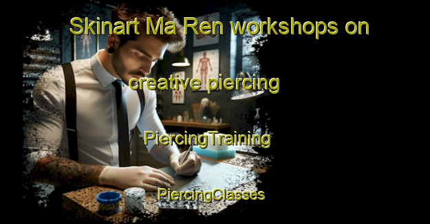 Skinart Ma Ren workshops on creative piercing | PiercingTraining | PiercingClasses | SkinartTraining-Vietnam