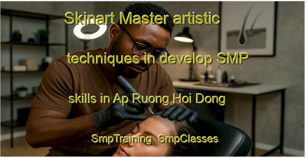 Skinart Master artistic techniques in develop SMP skills in Ap Ruong Hoi Dong | SmpTraining | SmpClasses | SkinartTraining-Vietnam
