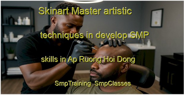 Skinart Master artistic techniques in develop SMP skills in Ap Ruong Hoi Dong | SmpTraining | SmpClasses | SkinartTraining-Vietnam