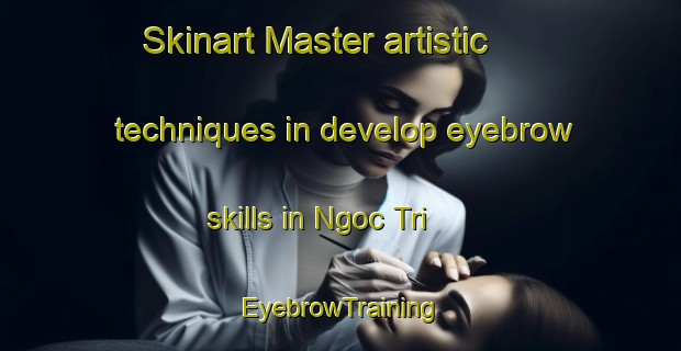 Skinart Master artistic techniques in develop eyebrow skills in Ngoc Tri | EyebrowTraining | EyebrowClasses | SkinartTraining-Vietnam