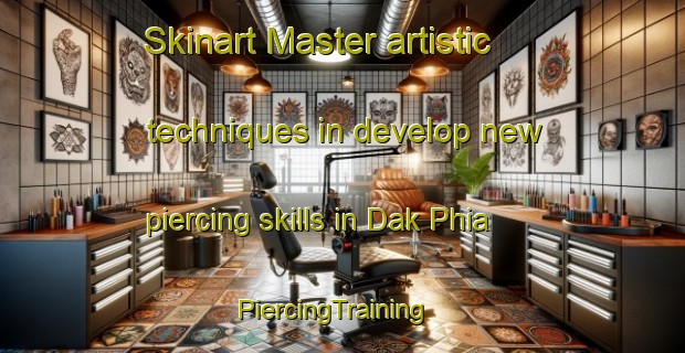 Skinart Master artistic techniques in develop new piercing skills in Dak Phia | PiercingTraining | PiercingClasses | SkinartTraining-Vietnam