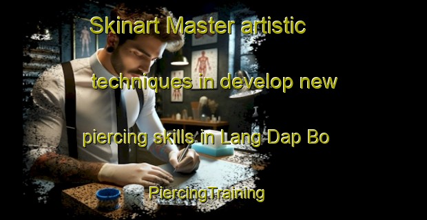 Skinart Master artistic techniques in develop new piercing skills in Lang Dap Bo | PiercingTraining | PiercingClasses | SkinartTraining-Vietnam