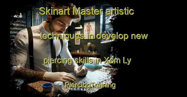 Skinart Master artistic techniques in develop new piercing skills in Xom Ly | PiercingTraining | PiercingClasses | SkinartTraining-Vietnam