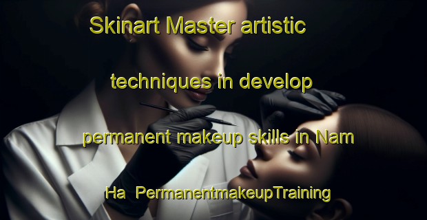 Skinart Master artistic techniques in develop permanent makeup skills in Nam Ha | PermanentmakeupTraining | PermanentmakeupClasses | SkinartTraining-Vietnam