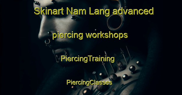Skinart Nam Lang advanced piercing workshops | PiercingTraining | PiercingClasses | SkinartTraining-Vietnam