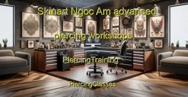 Skinart Ngoc Am advanced piercing workshops | PiercingTraining | PiercingClasses | SkinartTraining-Vietnam