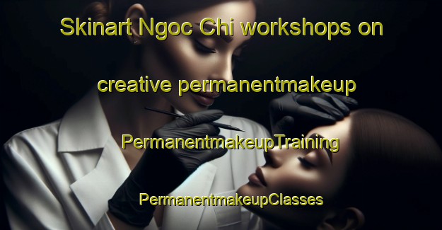 Skinart Ngoc Chi workshops on creative permanentmakeup | #PermanentmakeupTraining #PermanentmakeupClasses #SkinartTraining-Vietnam