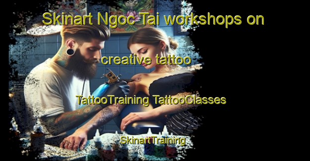 Skinart Ngoc Tai workshops on creative tattoo | #TattooTraining #TattooClasses #SkinartTraining-Vietnam