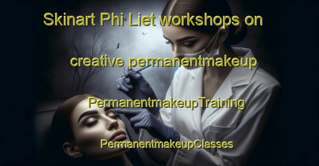 Skinart Phi Liet workshops on creative permanentmakeup | #PermanentmakeupTraining #PermanentmakeupClasses #SkinartTraining-Vietnam