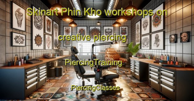 Skinart Phin Kho workshops on creative piercing | PiercingTraining | PiercingClasses | SkinartTraining-Vietnam