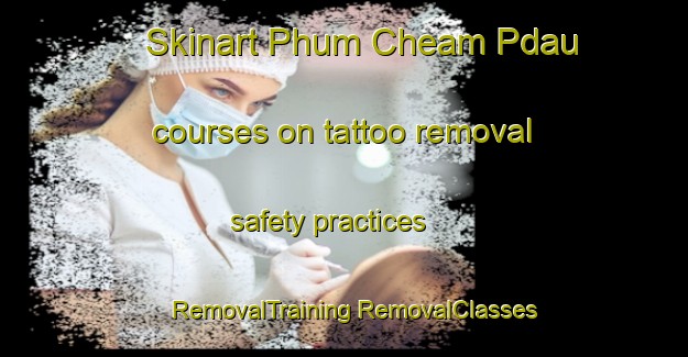 Skinart Phum Cheam Pdau courses on tattoo removal safety practices | #RemovalTraining #RemovalClasses #SkinartTraining-Vietnam