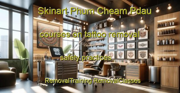 Skinart Phum Cheam Pdau courses on tattoo removal safety practices | #RemovalTraining #RemovalClasses #SkinartTraining-Vietnam