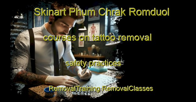 Skinart Phum Chrak Romduol courses on tattoo removal safety practices | #RemovalTraining #RemovalClasses #SkinartTraining-Vietnam