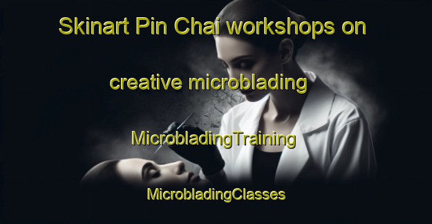 Skinart Pin Chai workshops on creative microblading | #MicrobladingTraining #MicrobladingClasses #SkinartTraining-Vietnam