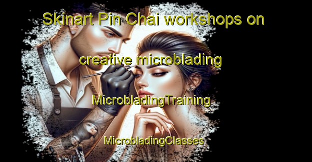Skinart Pin Chai workshops on creative microblading | MicrobladingTraining | MicrobladingClasses | SkinartTraining-Vietnam