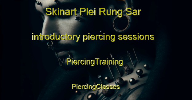 Skinart Plei Rung Sar introductory piercing sessions | #PiercingTraining #PiercingClasses #SkinartTraining-Vietnam