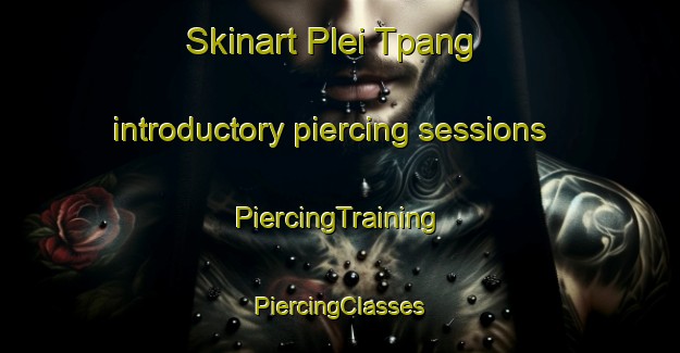 Skinart Plei Tpang introductory piercing sessions | #PiercingTraining #PiercingClasses #SkinartTraining-Vietnam