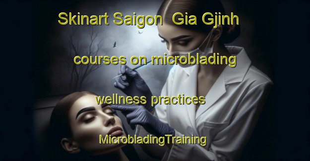 Skinart Saigon  Gia Gjinh courses on microblading wellness practices | #MicrobladingTraining #MicrobladingClasses #SkinartTraining-Vietnam