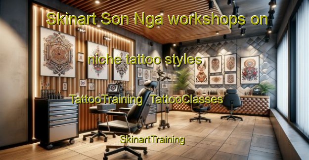 Skinart Son Nga workshops on niche tattoo styles | TattooTraining | TattooClasses | SkinartTraining-Vietnam