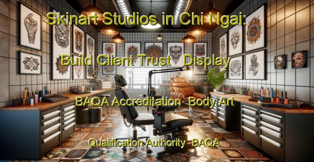 Skinart Studios in Chi Ngai: Build Client Trust - Display BAQA Accreditation | Body Art Qualification Authority | BAQA-Vietnam