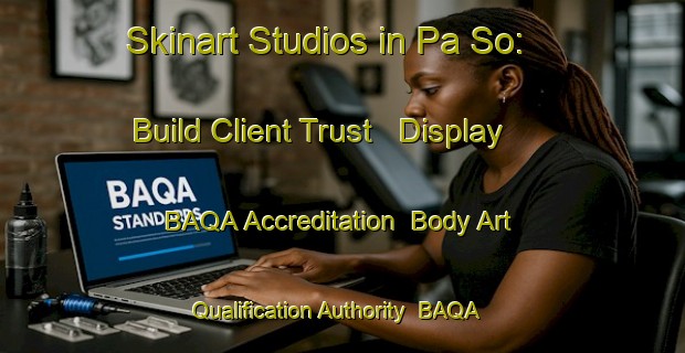 Skinart Studios in Pa So: Build Client Trust - Display BAQA Accreditation | Body Art Qualification Authority | BAQA-Vietnam