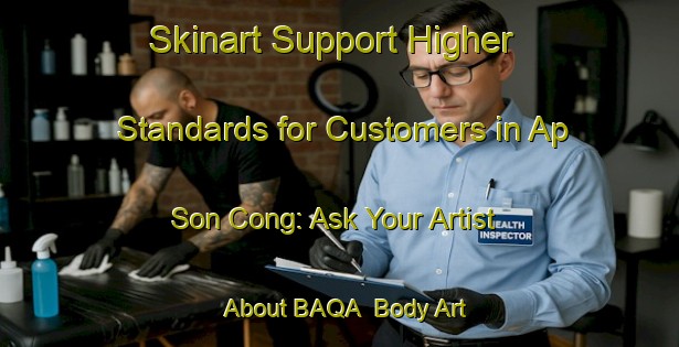 Skinart Support Higher Standards for Customers in Ap Son Cong: Ask Your Artist About BAQA | Body Art Qualification Authority | BAQA-Vietnam