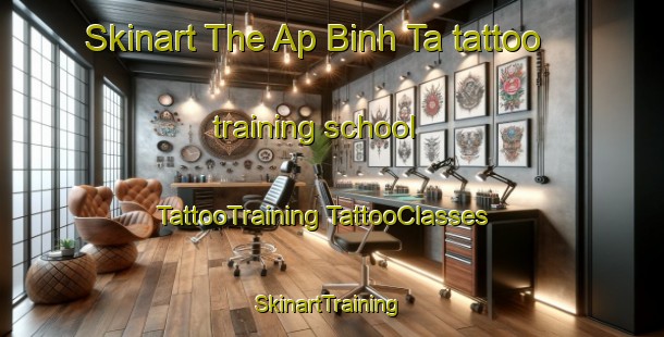 Skinart The Ap Binh Ta tattoo training school | #TattooTraining #TattooClasses #SkinartTraining-Vietnam