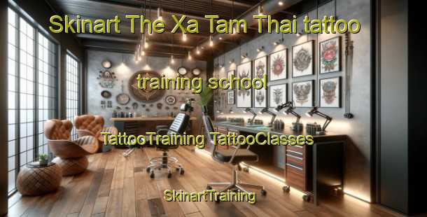 Skinart The Xa Tam Thai tattoo training school | #TattooTraining #TattooClasses #SkinartTraining-Vietnam