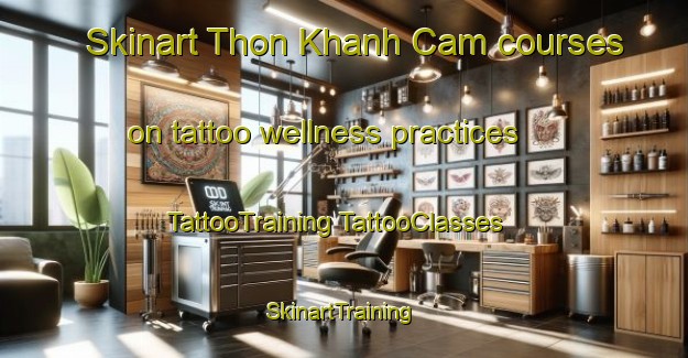 Skinart Thon Khanh Cam courses on tattoo wellness practices | #TattooTraining #TattooClasses #SkinartTraining-Vietnam