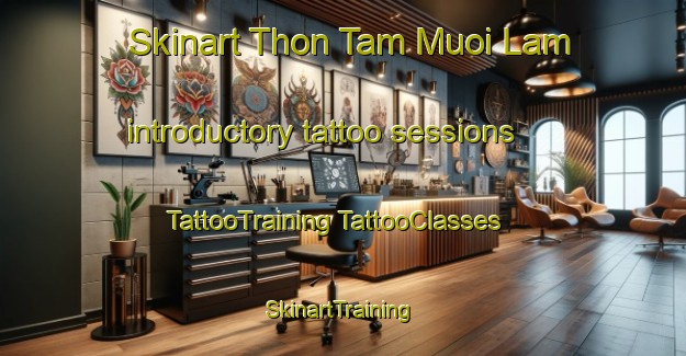 Skinart Thon Tam Muoi Lam introductory tattoo sessions | #TattooTraining #TattooClasses #SkinartTraining-Vietnam