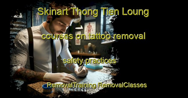 Skinart Thong Tien Loung courses on tattoo removal safety practices | #RemovalTraining #RemovalClasses #SkinartTraining-Vietnam