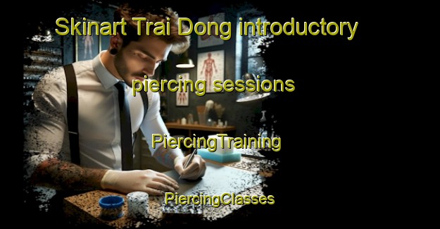 Skinart Trai Dong introductory piercing sessions | #PiercingTraining #PiercingClasses #SkinartTraining-Vietnam