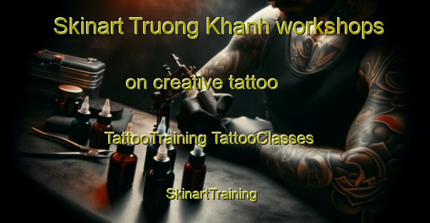 Skinart Truong Khanh workshops on creative tattoo | #TattooTraining #TattooClasses #SkinartTraining-Vietnam