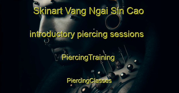 Skinart Vang Ngai Sin Cao introductory piercing sessions | #PiercingTraining #PiercingClasses #SkinartTraining-Vietnam