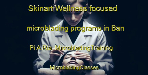 Skinart Wellness-focused microblading programs in Ban Pi A Ria | #MicrobladingTraining #MicrobladingClasses #SkinartTraining-Vietnam