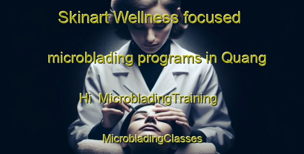 Skinart Wellness-focused microblading programs in Quang Hi | #MicrobladingTraining #MicrobladingClasses #SkinartTraining-Vietnam