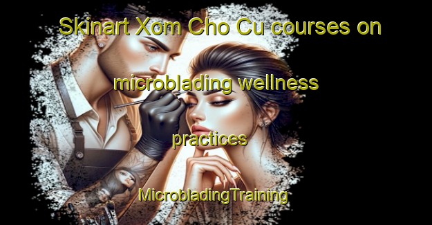 Skinart Xom Cho Cu courses on microblading wellness practices | #MicrobladingTraining #MicrobladingClasses #SkinartTraining-Vietnam